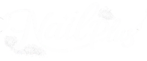 Nails Plus Logo White